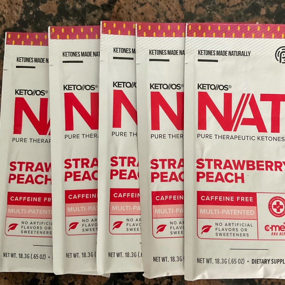 PRICE FIRM Pruvit Strawberry Peach Ketones